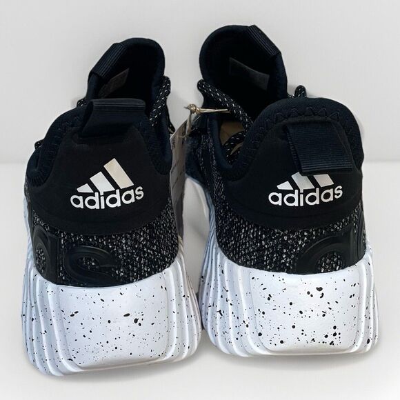 Adidas Kaptir 3.0 Athletic Running Shoes Black White Mens Size 11 New IF7314 Jog - Picture 5 of 10